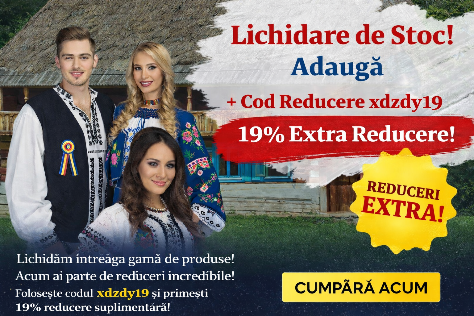 Colectia Costume si II traditionale Premium Femei 