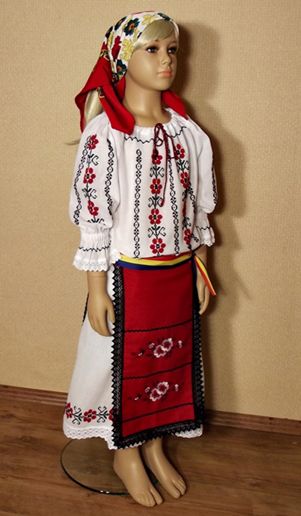 Costum Popular Fetita Carolina